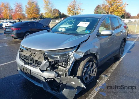 2018 Honda Cr-V Ex из США, поврежденный, VIN 7FARW2H53JE044275